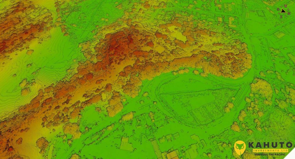 Land Surveyors save time and costs using aerial drones to capture aerial topographic surveys